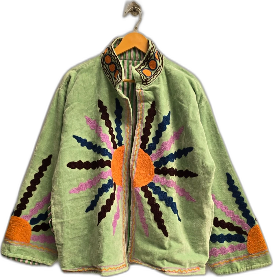 The Sunburst — Mint jacket