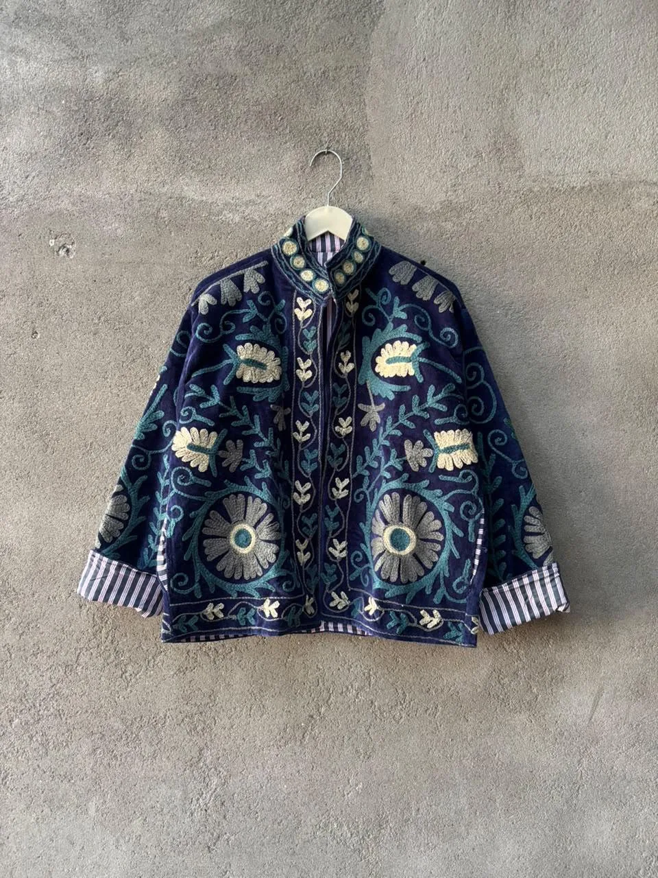 The Medallion — Indigo on the hanger
