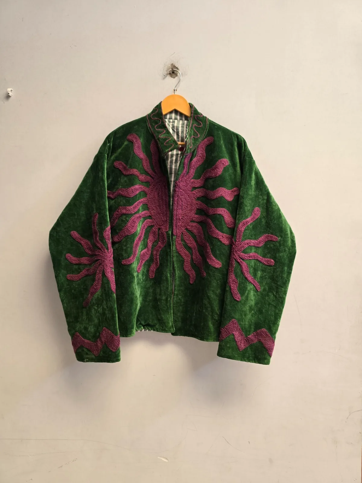 The Rani — Forest Green on the hanger